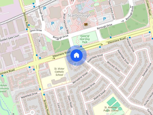 House for rent in Scarborough Centre, Toronto
