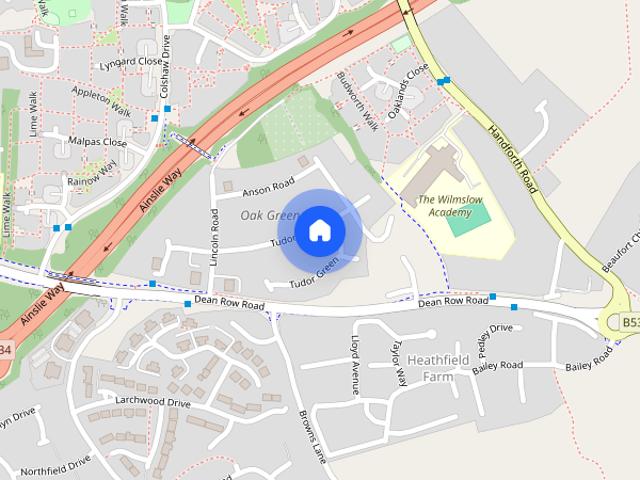 House for rent in Oak Green, Wilmslow