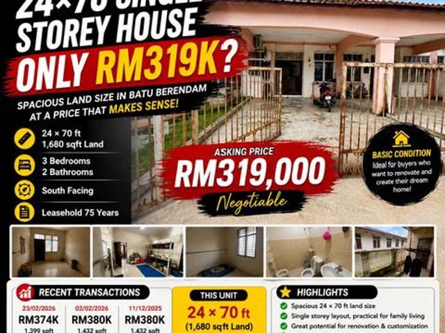 Terraced House for sale in Malaka