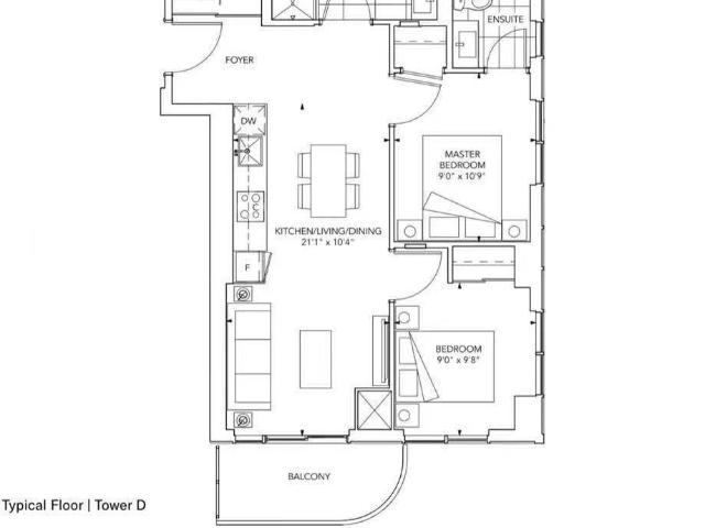 Condo for rent in Interchange Hwy 400 & 7, Vaughan