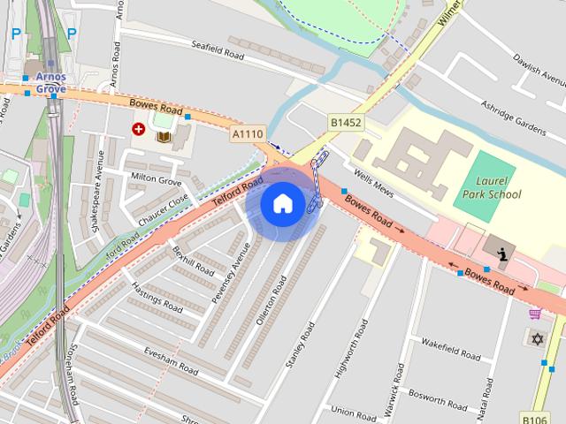 Apartment for rent in Bowes Park, Greater London