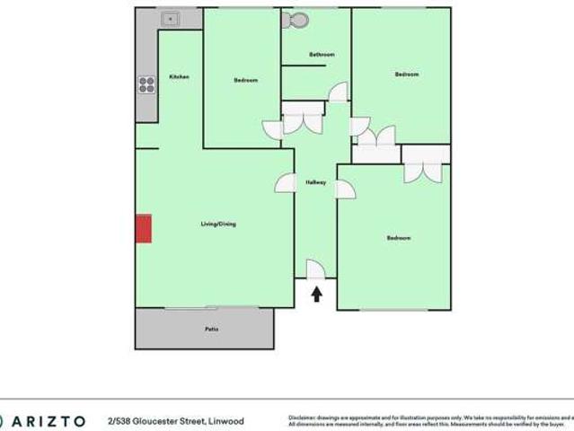 Apartment for rent in Chaslands, Canterbury