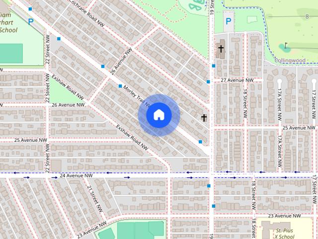 Townhouse for rent in Banff Trail, Calgary