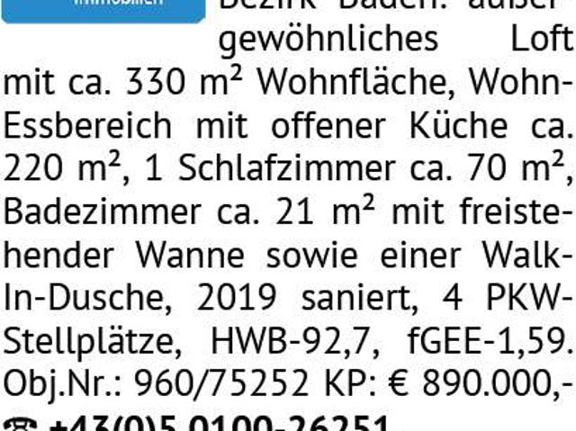 Wohnung kaufen in Baden, Niederösterreich