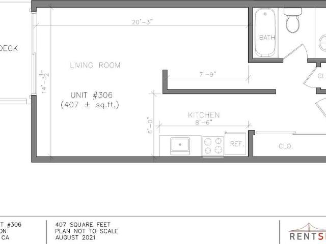 Apartment for rent in Westlake, Oakland