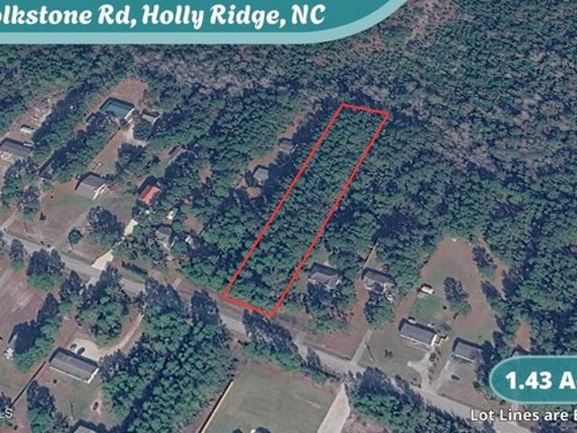 Land for sale in Holly Ridge, North Carolina