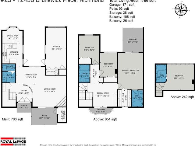 Townhouse for sale in Richmond, British Columbia