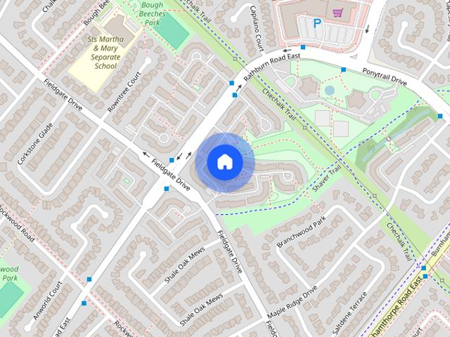 Townhouse for rent in Mississauga
