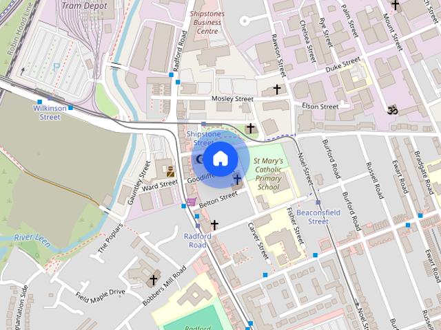 Apartment for rent in Hyson Green, Haddon