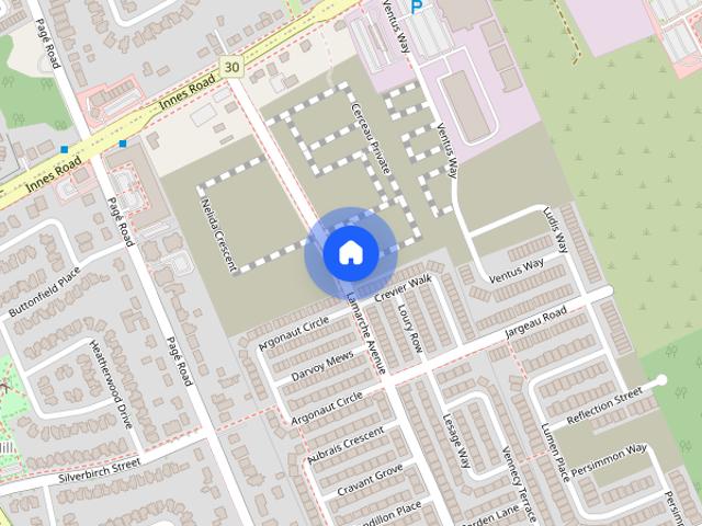 Townhouse for rent in Chapel Hill South, Ottawa