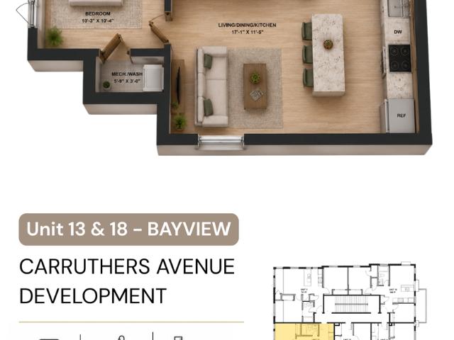 Apartment for rent in Mulhurst Bay, Ontario