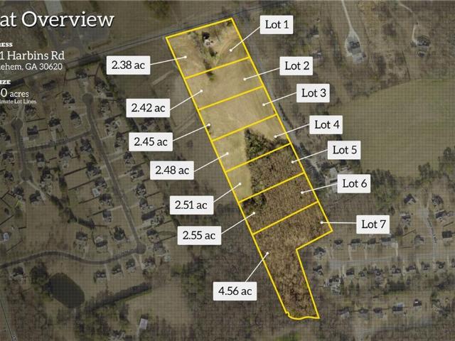 Land for sale in Bethlehem, Georgia