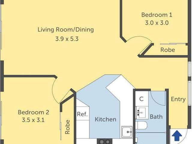 Apartment for rent in Auckland, Oroua County
