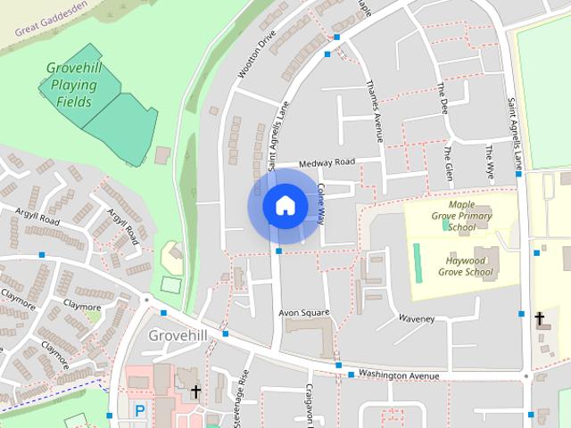 Room for rent in Grovehill, Pouchen End