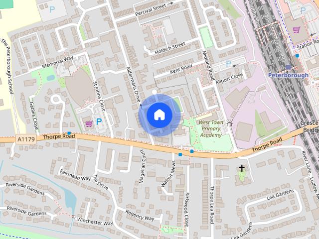 Apartment for rent in West Town, Peterborough