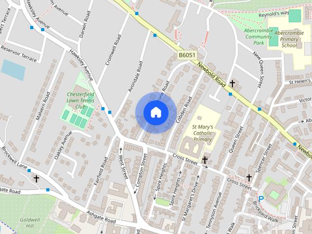 Apartment for rent in Loundsley Green, East Midlands