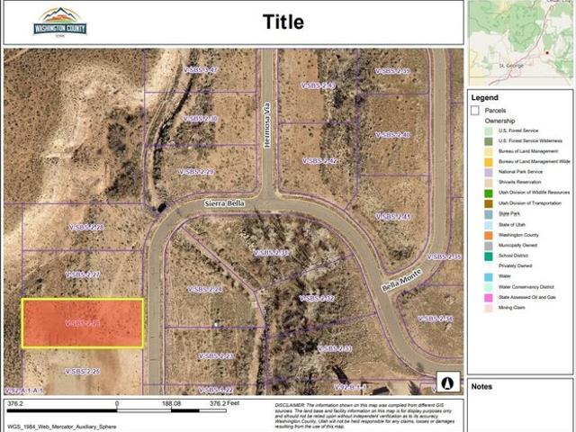 Land for sale in Virgin, Utah