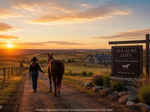 Land for sale in Bismarck, North Dakota