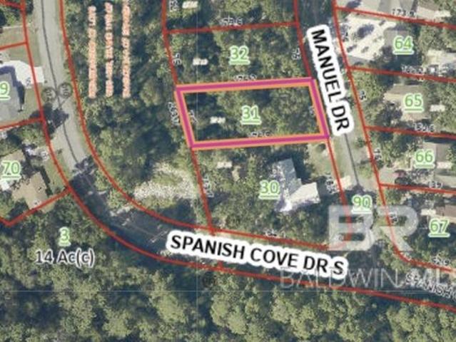 Land for sale in Lillian, Alabama