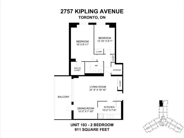 Apartment for rent in Etobicoke North, Toronto