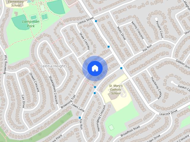 House for rent in Letitia Heights, Barrie