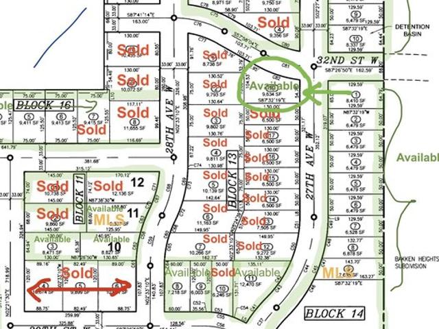 Land for sale in Williston, North Dakota