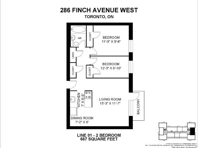 Apartment for rent in Woburn, Ontario