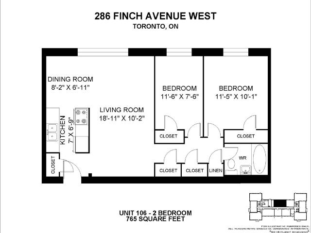 Apartment for rent in Woburn, Ontario