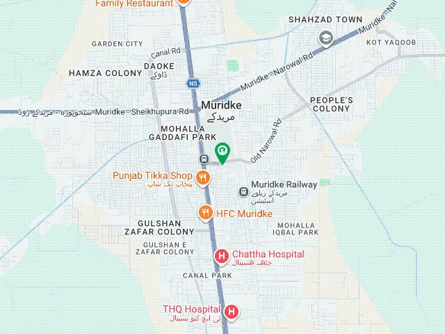 Land for sale in Muridke, Islamabad Capital Territory