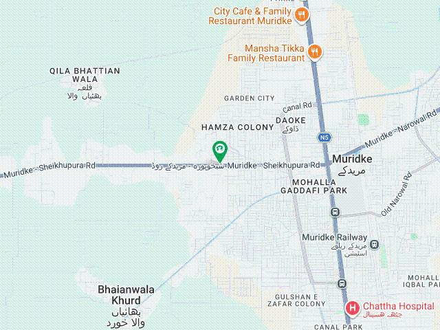 Land for sale in Muridke, Islamabad Capital Territory