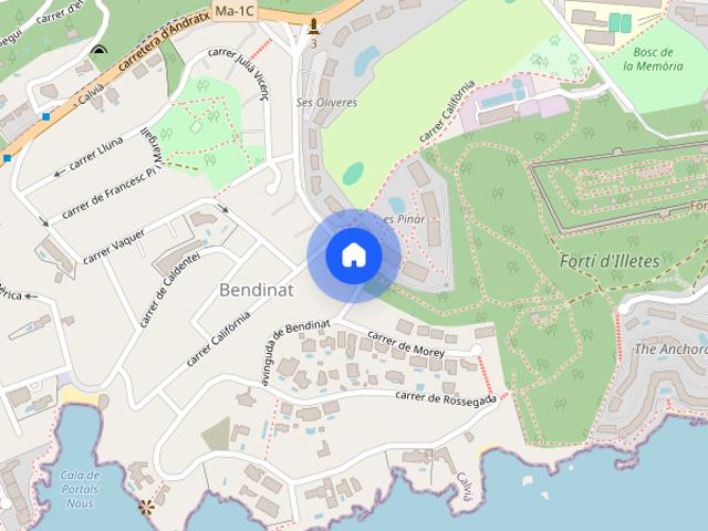 Apartamento en alquiler en Calvià, Serra de Tramuntana