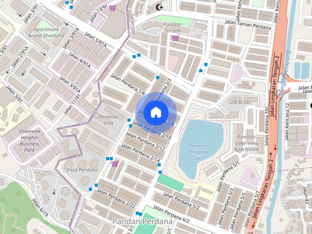 Apartment for rent in Palais du Papillon, Majlis Perbandaran Ampang Jaya