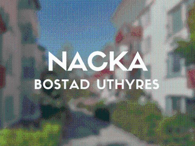 Lägenhet hyra i Nacka, Stockholm