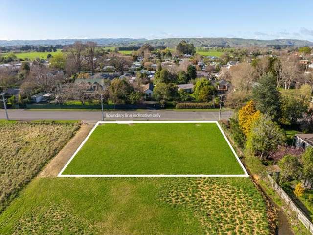 Land for sale in Greytown, Wellington