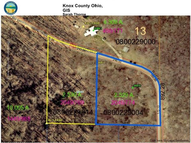 Land for sale in Howard, Knox County
