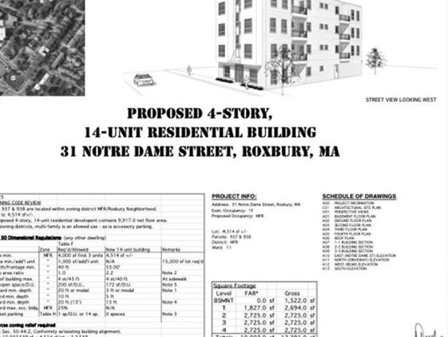 Land for sale in Boston, Massachusetts