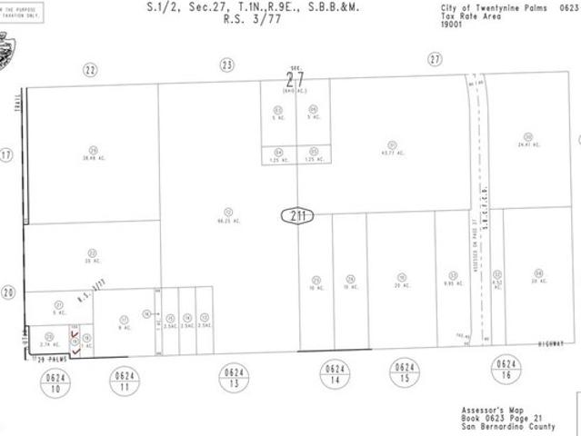 Land for sale in Twentynine Palms, California
