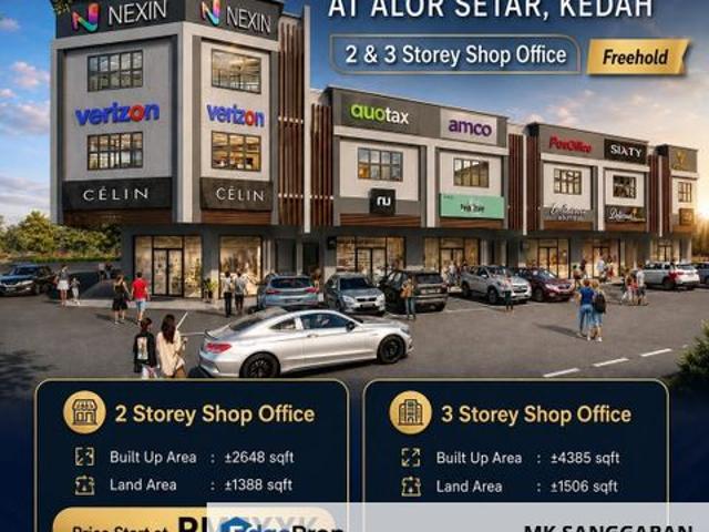 Shop for sale in Alor Setar, Kedah