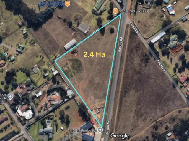 Land for sale in East Rand
