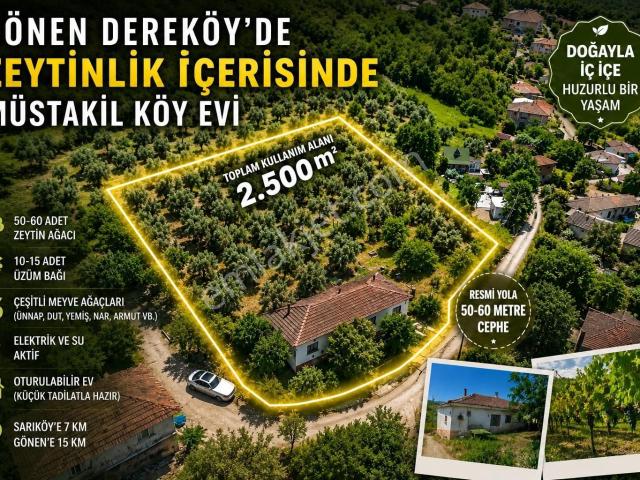Gönen, Balikesir içerisinde satılık Villa