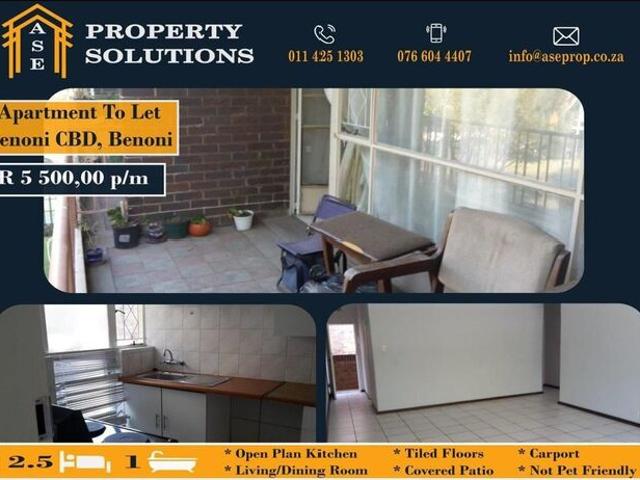 Apartment for rent in Ekurhuleni, Gauteng
