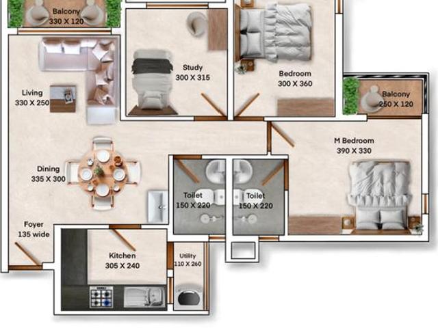 Flat for sale in Cochin, Kerala