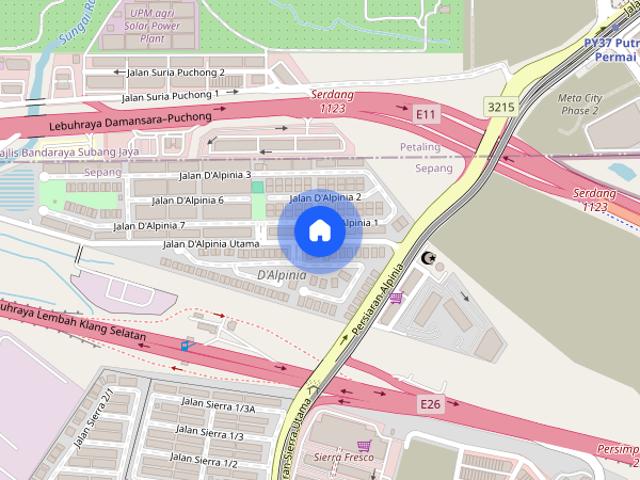 House for rent in Tanjong Sepat, Selangor