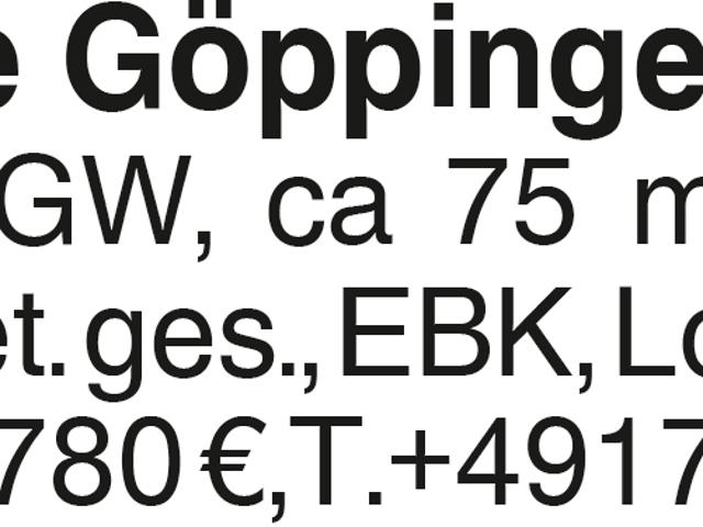 Wohnung mieten in Göppingen, Baden-Württemberg