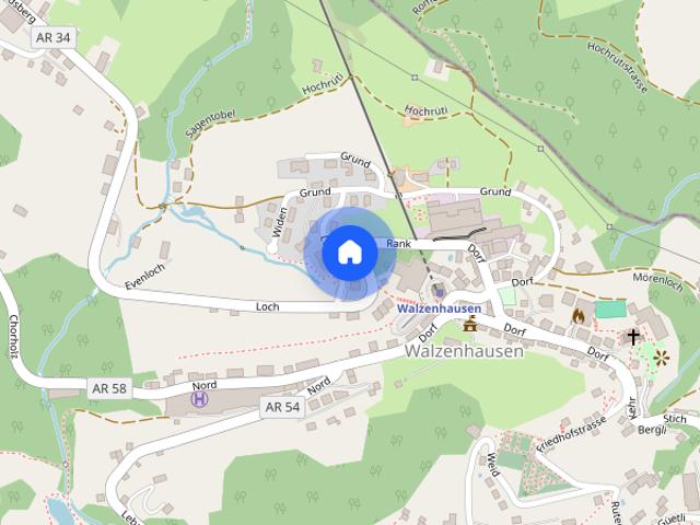 Apartment mieten in Walzenhausen, Appenzell Ausserrhoden