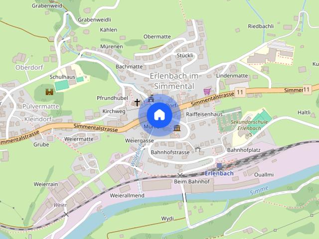 Apartment mieten in Erlenbach im Simmental, Bern