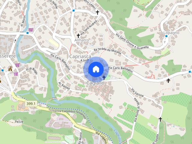 Apartment mieten in Cagiallo, Capriasca