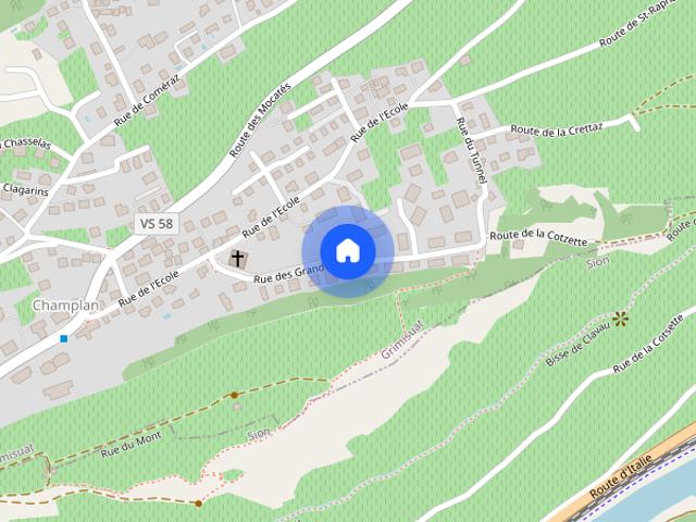 Apartment mieten in Champlan, Grimisuat