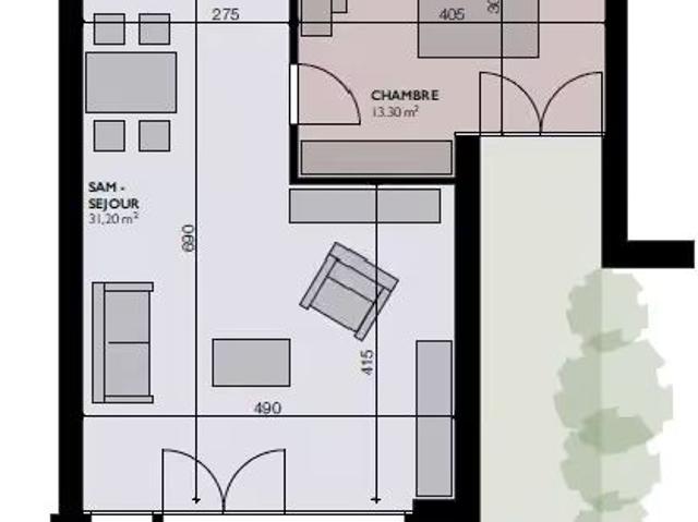 Apartment mieten in Les Fermes, Grimisuat