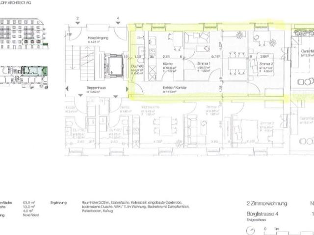 Apartment mieten in Schwarzenbach (SG), St. Gallen